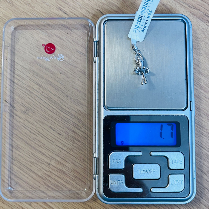 Pandantiv, Jolie Silver, Argint 925, Model Balerina Delicata, 25 x 8 mm, 1.7 g [5]