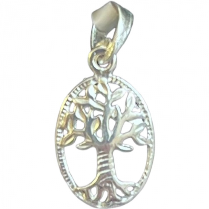 Pandantiv, Jolie Silver, Argint 925, Model Copacul Vietii Rodiat, 22 x 11 mm, 0.9 g [1]