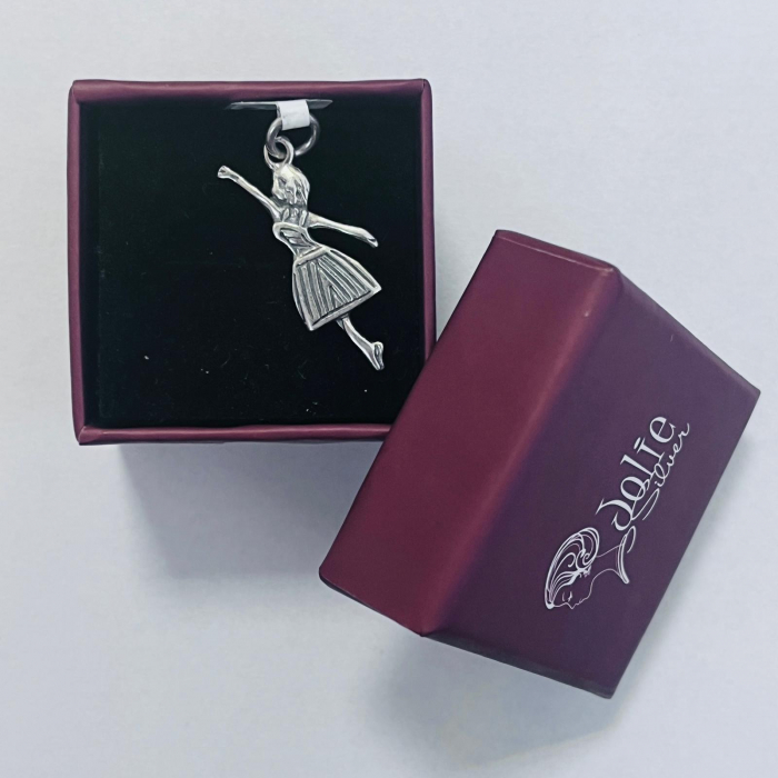 Pandantiv, Jolie Silver, Argint 925, Model Dansatoare, 30 x 10 mm, 1.7 g [6]