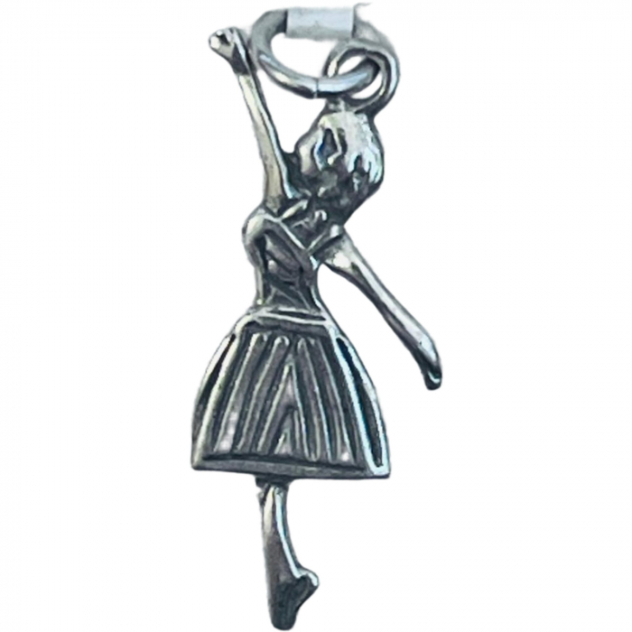 Pandantiv, Jolie Silver, Argint 925, Model Dansatoare, 30 x 10 mm, 1.7 g [1]