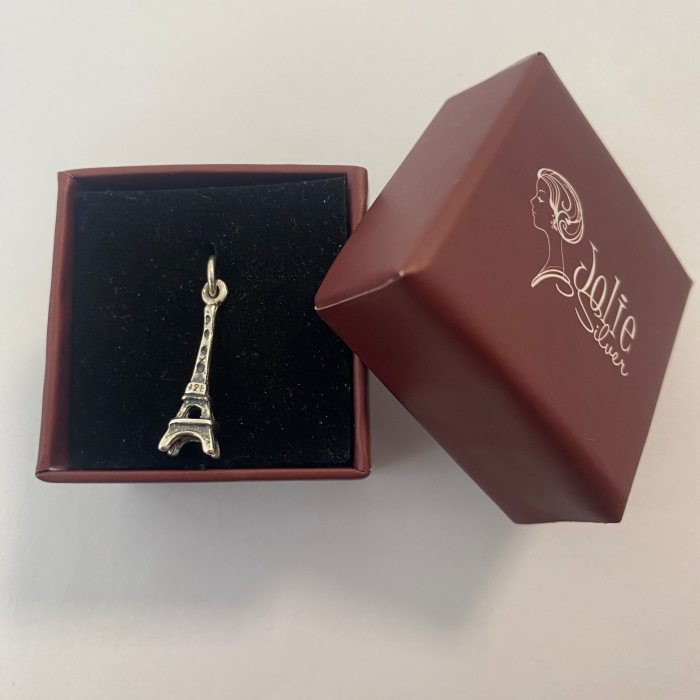 Pandantiv, Jolie Silver, Argint 925, Model Eiffel Tower, 0.9 g, 25x5 mm [3]