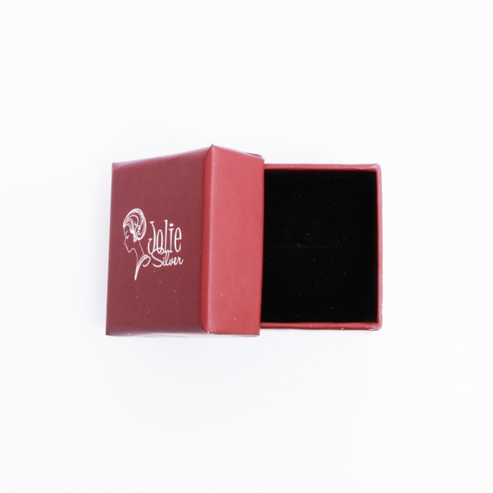 Pandantiv, Jolie Silver, Argint 925, Model Fluture Cu Pietre, 0.5 g, 1 x 1 cm [2]