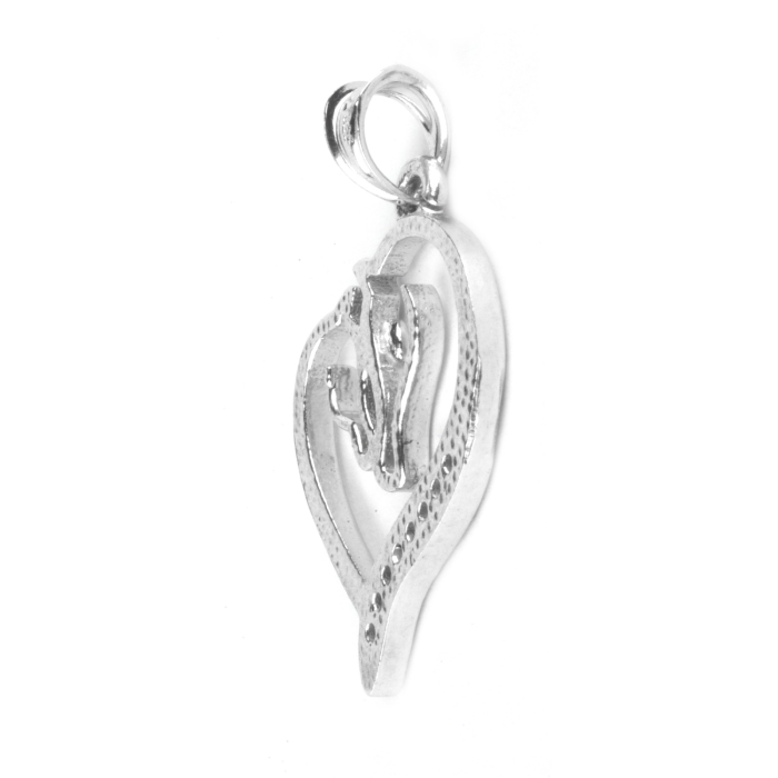 Pandantiv, Jolie Silver, Argint 925, Model Horses in Love, 16 x 20 mm, 1.6 g [2]