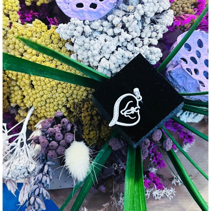 Pandantiv, Jolie Silver, Argint 925, Model Horses in Love, 16 x 20 mm, 1.6 g [5]