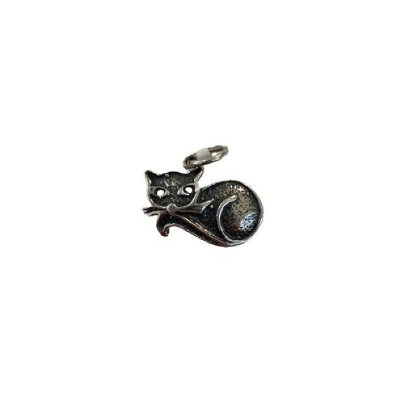 Pandantiv, Jolie Silver, Argint 925, Model Pisica, 1.4 g, 12x18 mm [1]