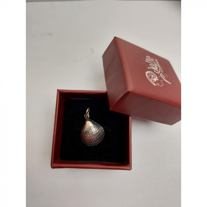 Pandantiv, Jolie Silver, Argint 925, Model Scoica Mare, 1.7 G, 1.6 x 1.3 Cm [5]