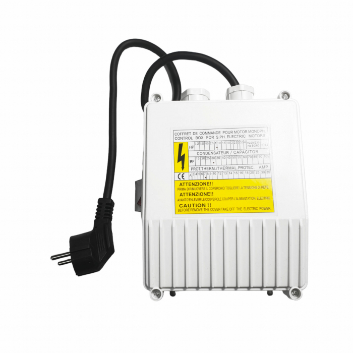 Panou Control Pompa Apa SKM100 0.75Kw 1Hp, 220V, Elefant [2]