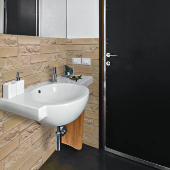 Panou decorativ PVC, brick, 98x48x0.3 cm [3]
