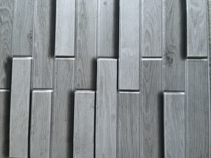 Panou decorativ PVC, stejar alb , 98x48x0.3 cm [2]