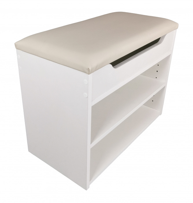 Pantofar Albia, alb, 60x30x45 cm [3]