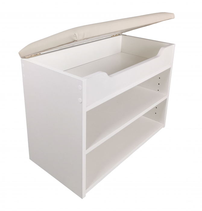 Pantofar Albia, alb, 60x30x45 cm [4]