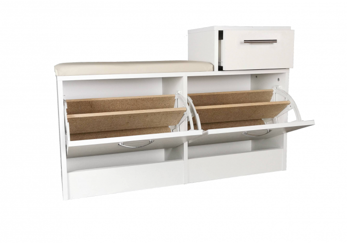 Pantofar Jana, alb, 94.5x31x56.5 [4]