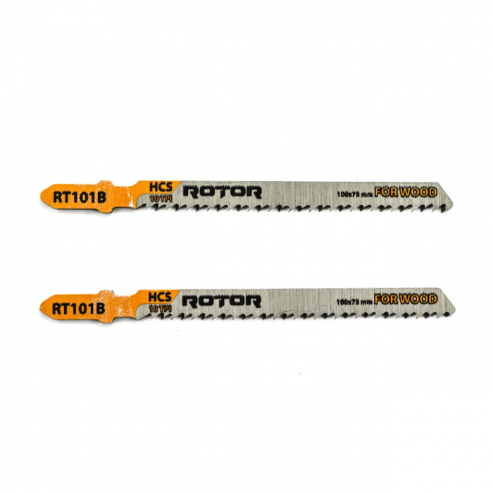 Panza fierastrau pendular pentru lemn, 100x75 mm Set 2 buc ROTOR RT101B [2]