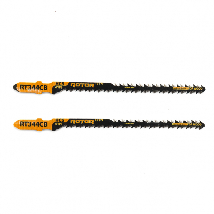 Panza fierastrau pendular pentru Lemn, 116x90 mm Set 2 buc ROTOR RT344CB [2]