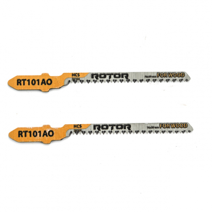 Panza fierastrau pendular pentru Lemn, Set 2 buc 76X50 mm RT101AO ROTOR [2]