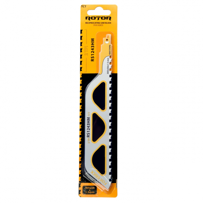 Panza fierastrau sabie pentru Caramida 305x50x1,5 mm ROTOR RS1243HM [1]