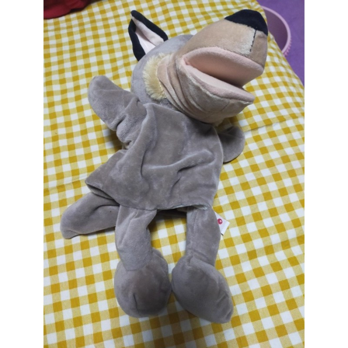 Papusa de Mana pentru Teatru de Papusi, Flippy, din Plus, 25 x 10 x 8 cm, Model Lup, Bej [3]