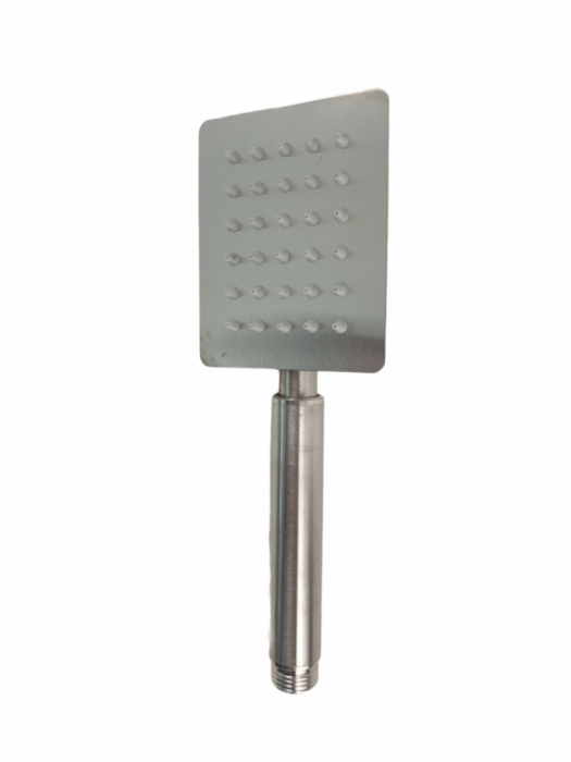 Para de dus dreptunghiulara MIXXUS SH-02, Otel inoxidabil, Dimensiune 100x80mm [1]