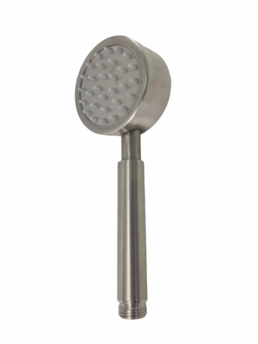 Para de dus rotunda MIXXUS SH-03, Otel inoxidabil, Diametru 80mm [1]
