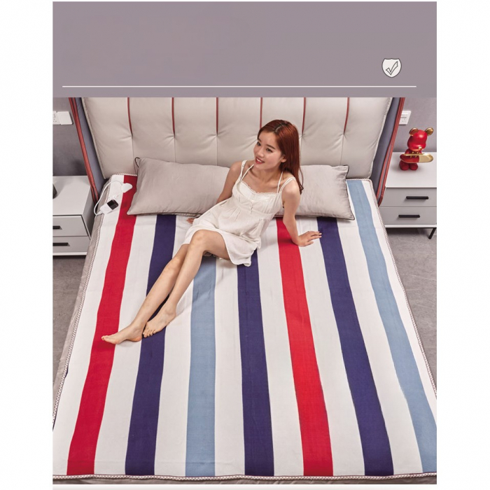 Patura electrica simpla, Flippy, 60 W, 150 x 80 cm, Multicolor [2]