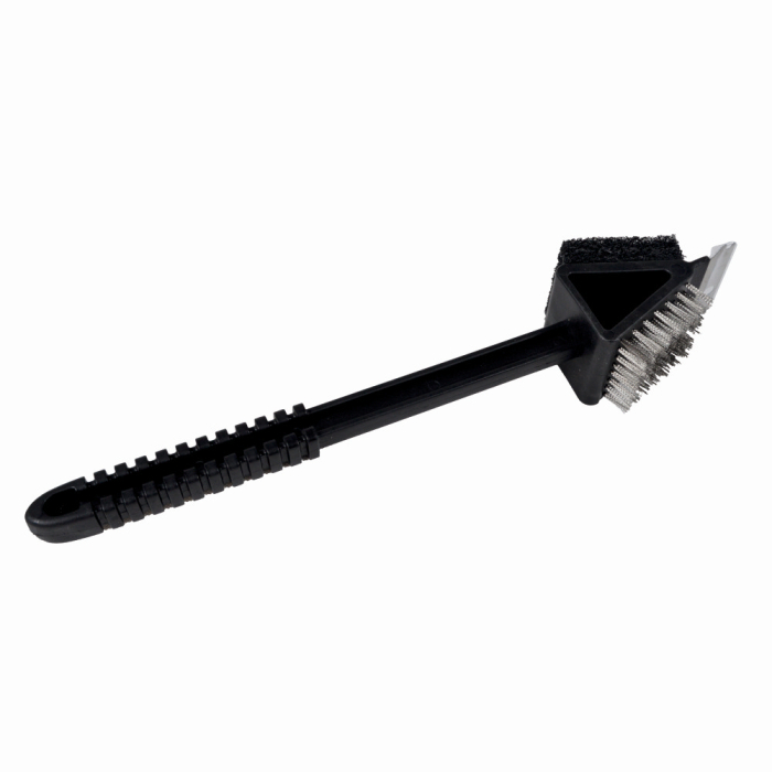 Perie cu racleta pentru curatat gratarul KLUGMEISTER KY1030A, peri metalici + racleta [1]