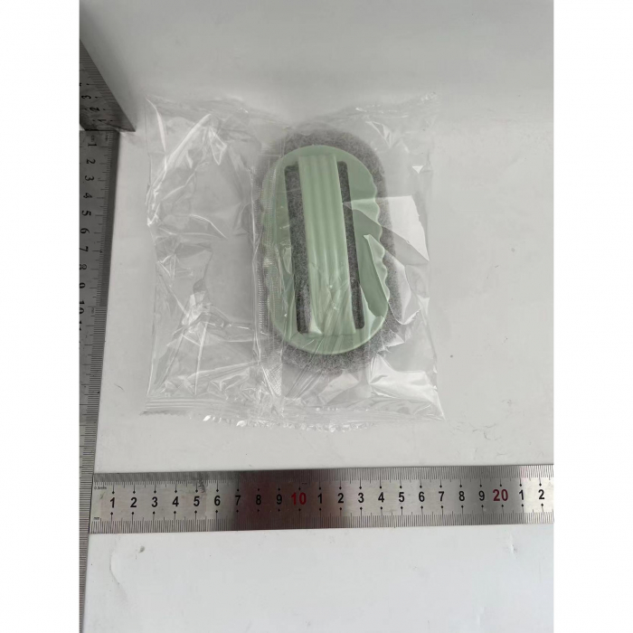 Perie Burete de curatat cu maner, Flippy, perie pentru gresie, baie, Bucatarie, Verde [2]
