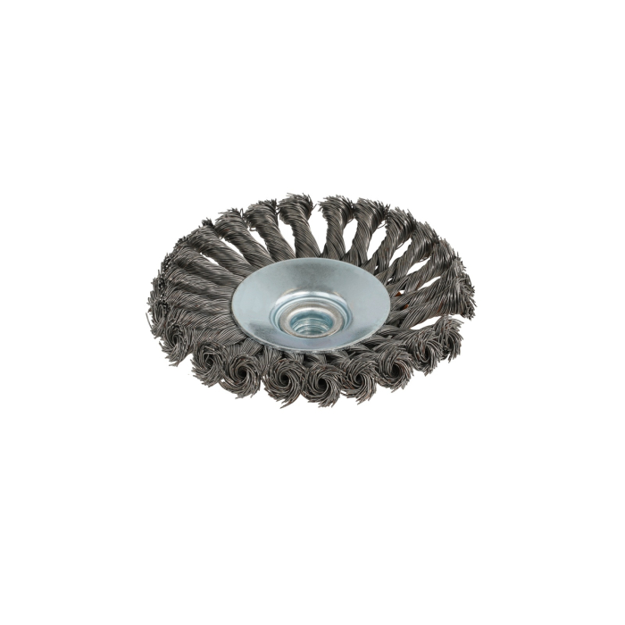 Perie de sarma conica cu noduri ROTOR 125mm M14 [2]