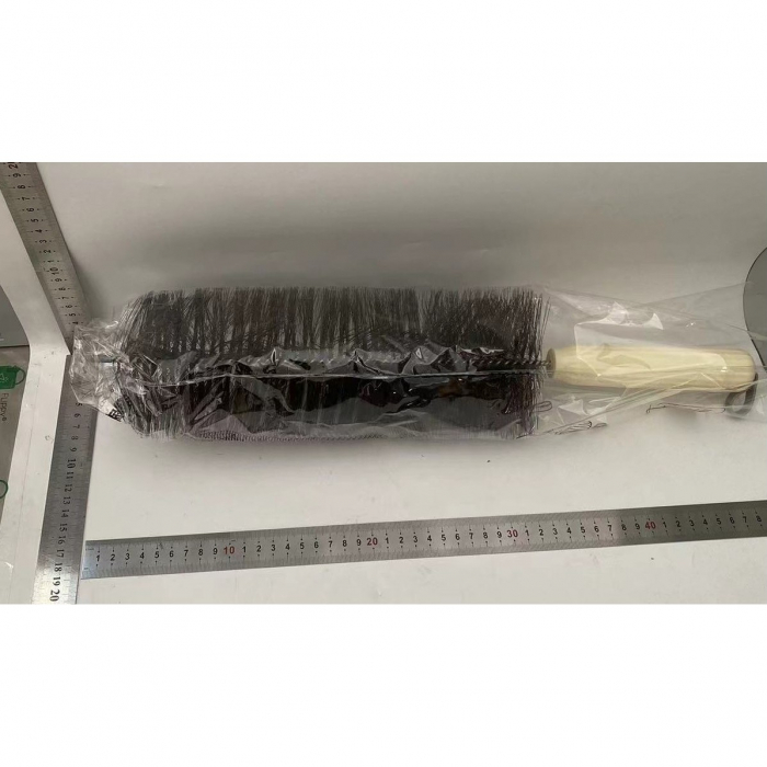 Perie Multifunctionala 2in1, Flippy, de Curatare a Prafului, 38 x 11 cm, Perie si Burete, Crem [2]