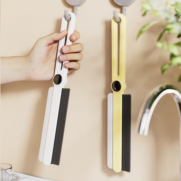 Perie Multifunctionala si Stergator, Flippy, Pentru Spatii Greu Accesibile, 24.7 x 4.5 cm, Alb [10]