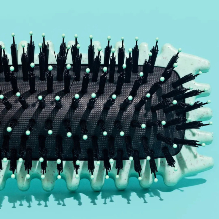 Perie Profesionala pentru Par, Flippy, Perie pentru Definirea Buclelor pentru Par Cret, Multifunctionala, 24.5 x 7 x 4.3 cm, Verde [6]