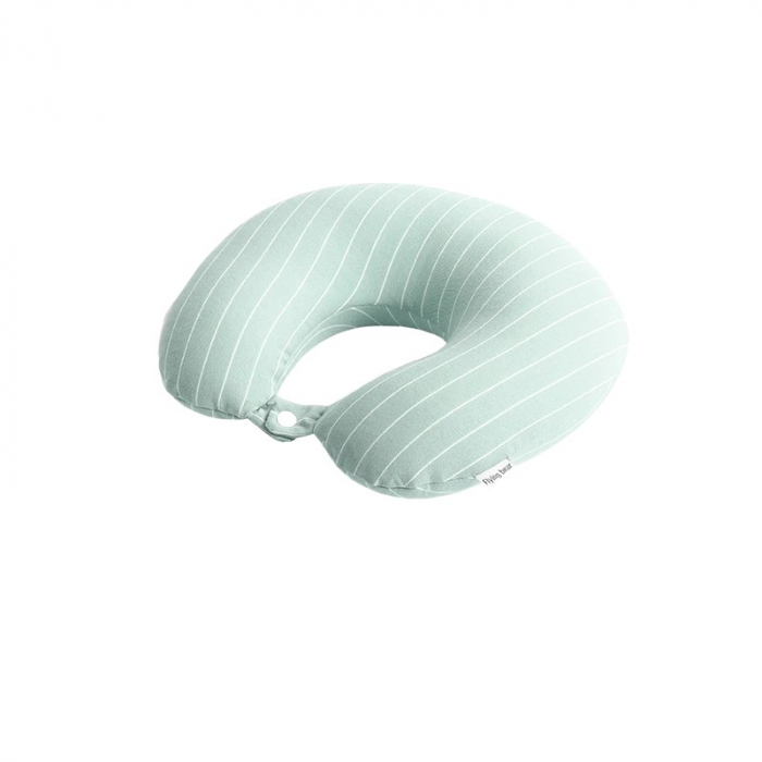 Perna de calatorie, Flippy , 2 in 1, cu Particule de Spuma cu Memorie, Verde [1]