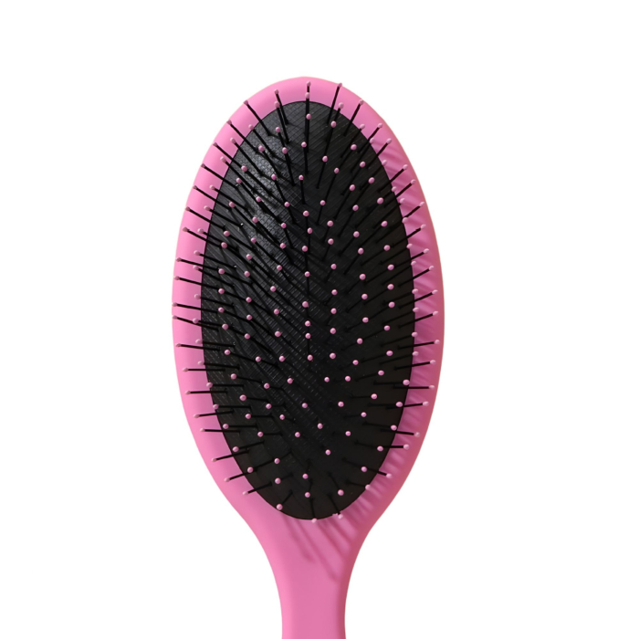 Pieptene cu Perna de Aer pentru Par, Flippy, Plastic ABS+Nylon, 22x7 cm, Roz [3]