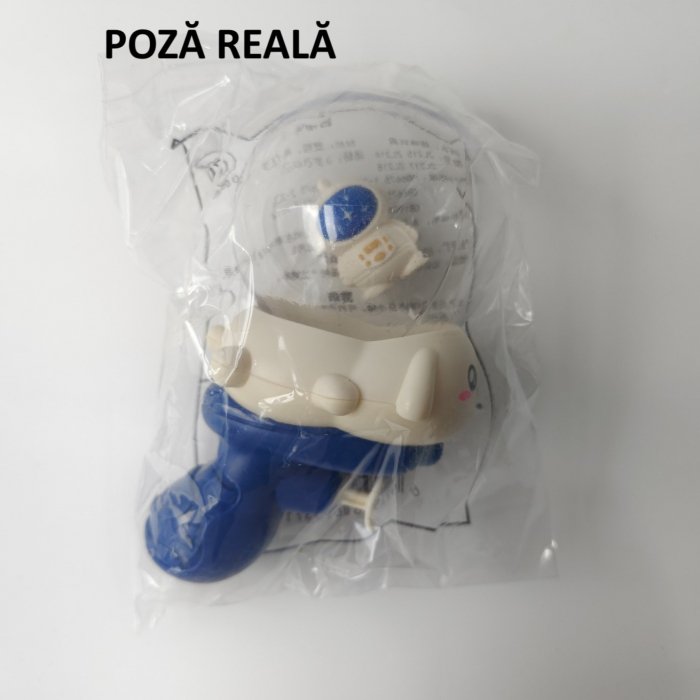Pistol cu Apa pentru Copii, Flippy, Multifunctional, Capacitate 250 mL, Model Astronaut, 15.6x8x8.9 cm, ABS, Albastru [6]