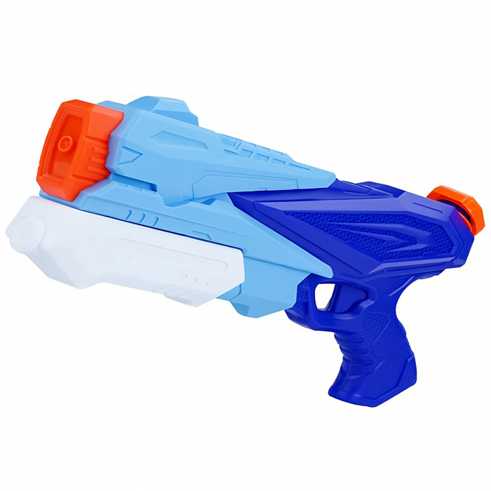 Pistol cu Apa pentru Copii, Rezervor, Pentru Piscina/Plaja, Flippy, 6ani+, 3 duze, Albastru, 500ML [1]