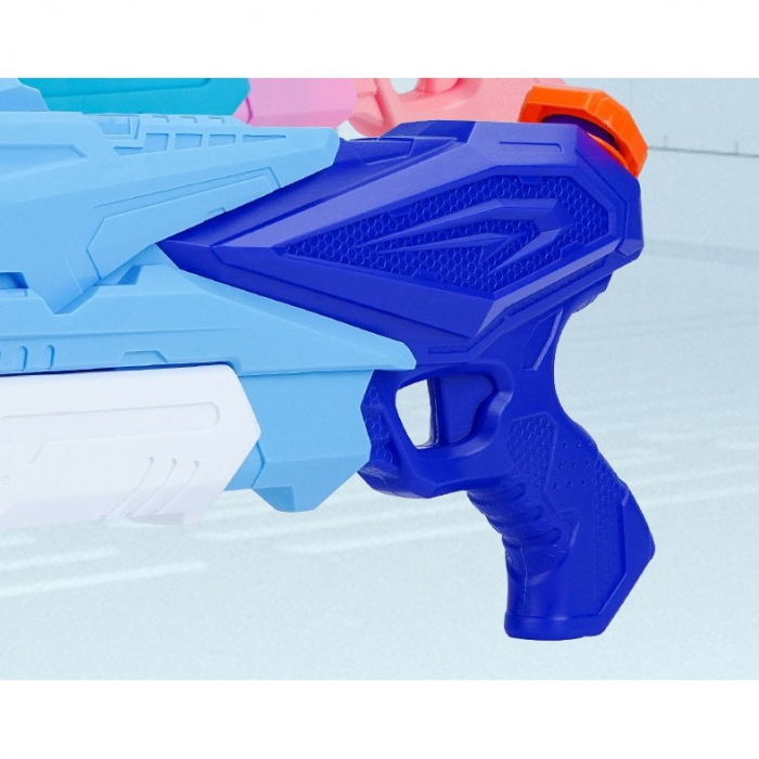 Pistol cu Apa pentru Copii, Rezervor, Pentru Piscina/Plaja, Flippy, 6ani+, 3 duze, Albastru, 770ML [6]