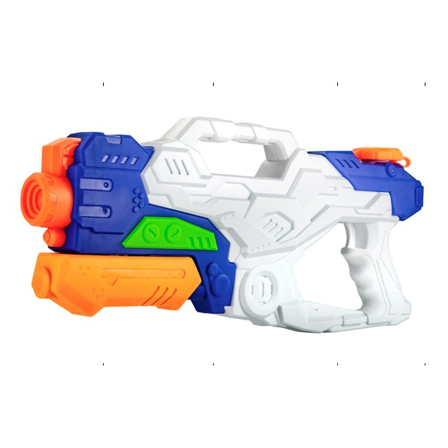 Pistol cu Apa pentru Copii, Rezervor, Pentru Piscina/Plaja, Flippy, 6ani+, 3 duze, Multicolor, 1000ML [1]