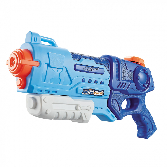 Pistol cu Apa pentru Copii, Rezervor, Pentru Piscina/Plaja, Flippy, 6ani+, Albastru, 990ML [1]