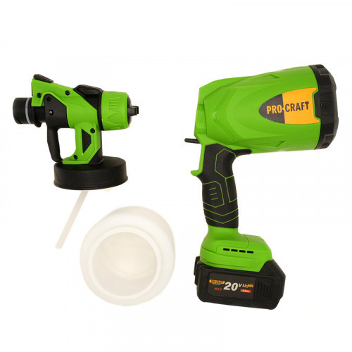 * LICHIDARE STOC * Pistol de vopsit cu acumulator 800W PROCRAFT PSE20 - [7]