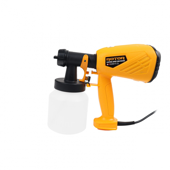 Pistol de vopsit ROTOR RSG450 , Putere 450W , Debit 650ml/min , [3]