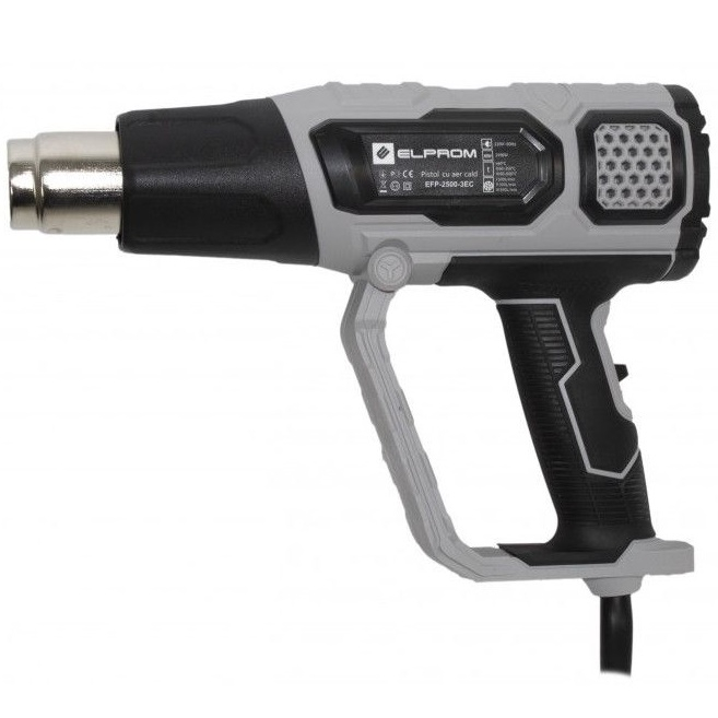 Pistol electric aer cald Elprom EFP2500, 2500 W, 3 trepte, 600ᵒC [2]