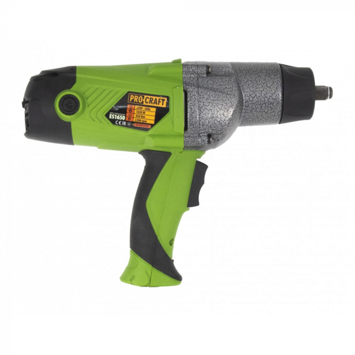 Pistol electric cu impact, Procraft ES1650, 1650 W, 450 Nm [3]