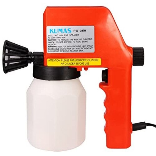 Pistol electric de vopsit Kumas,600 ml, portocaliu [4]