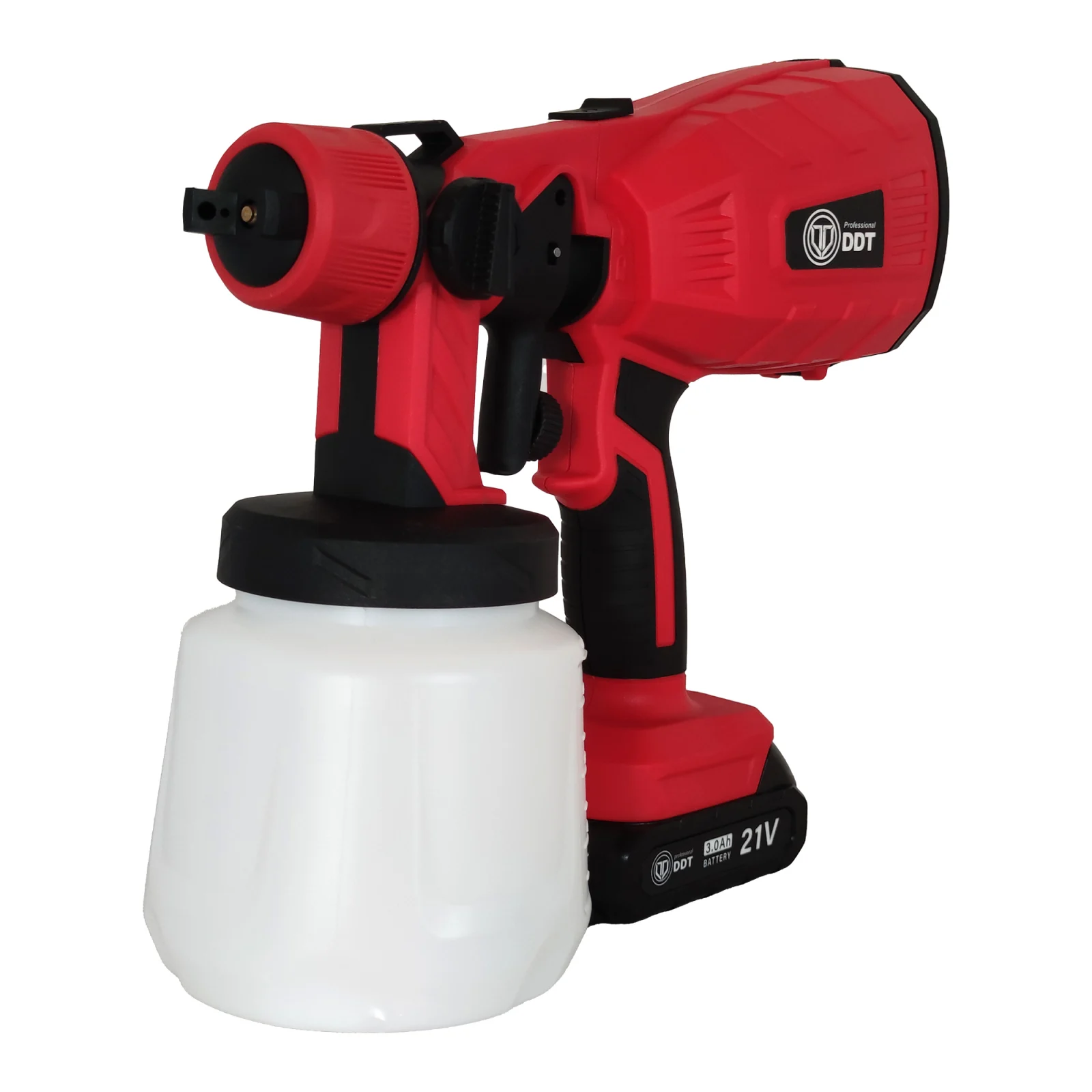 Pistol electric de vopsit DDT cu 2 acumulatori,1000 ml, 210 V [3]