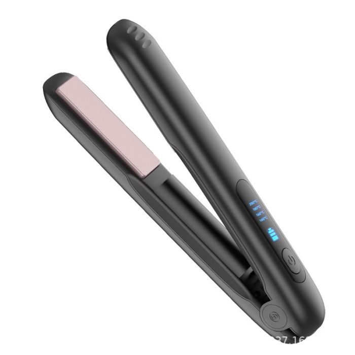 Placa de Par fara Fir, Flippy, Adaptor Tip C, 4 Trepte de Temperatura, Tensiune 5V, Capacitate Baterie 5000 mAh, Indreptat, Ondulat, 23.5x3.3x4.5 cm, Negru [3]