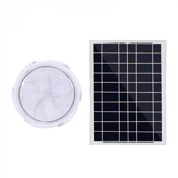 Plafoniera solara Flippy, 30W, diametru 145MM, cu telecomanda, lungime prelungitor 4.6 m, alb rece [1]