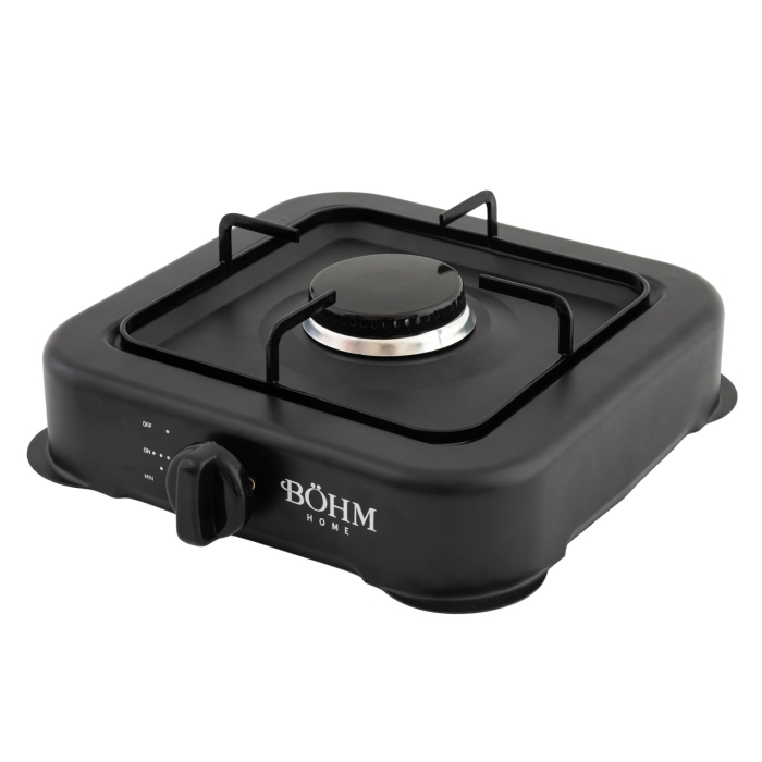 Plita cu un arzator pe gaz BoHM BG-2811-B Negru [3]