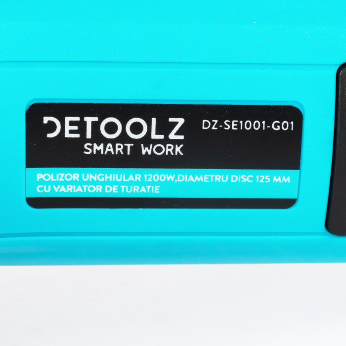 Polizor unghiular Detoolz, 1200W, 125mm diametru disc, cu variator de turatie [7]