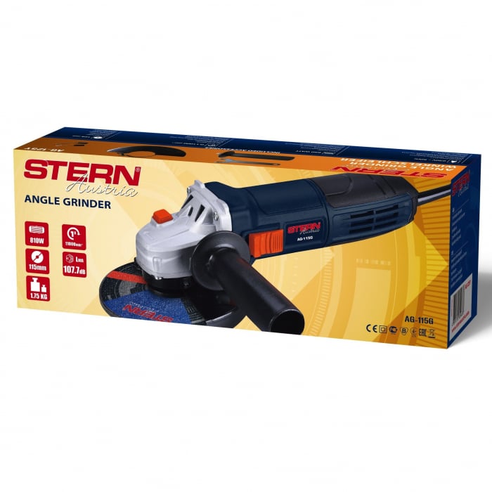Lichidare Polizor unghiular Stern AG115G, 810 W, 11000 Rpm, 115 mm, AKT [2]
