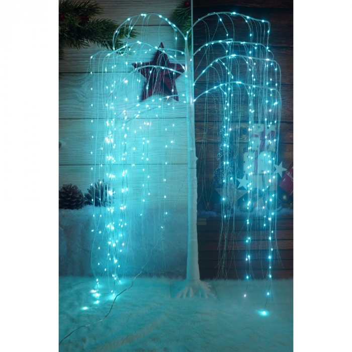 Pom decorativ cu leduri, Flippy, tip salcie, 234 Led, 1.5 M [3]