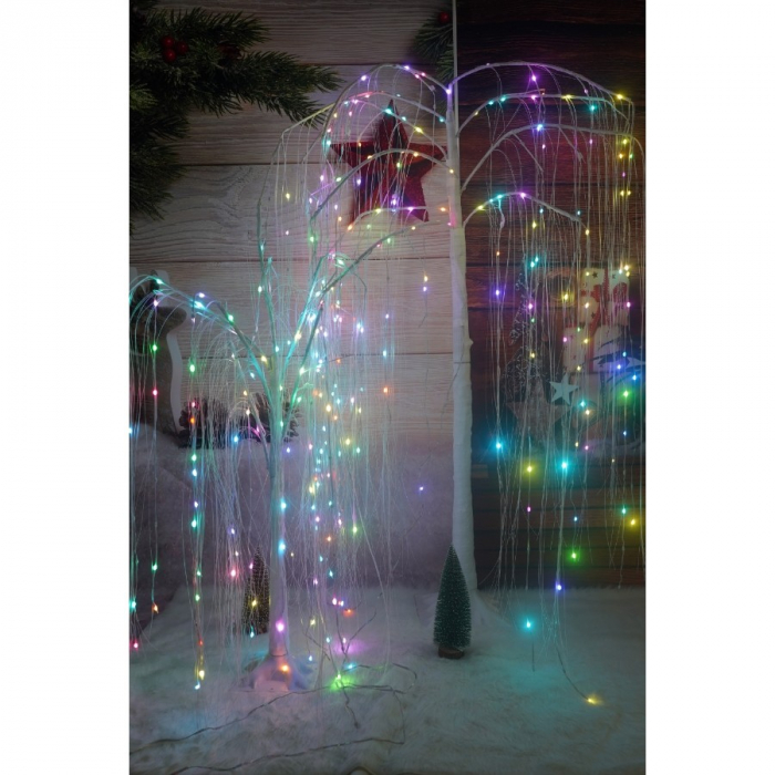 Pom decorativ cu leduri, Flippy, tip salcie, 234 Led, 1.5 M [5]